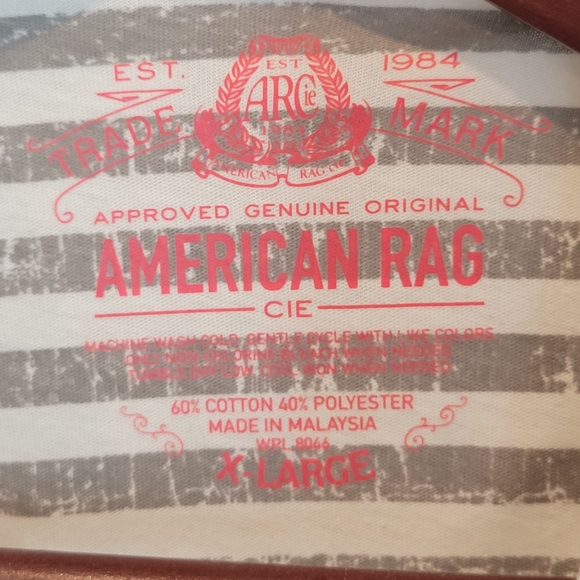 🎉SALE 5 for $15🎉 American Rag Men's Tee - Picture 2 of 2